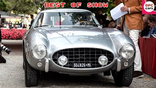 1956 Ferrari 250 GT TDF Coupe is Best of Show at the Concorso di Eleganza Villa dEste 2021 [upl. by Yklam]