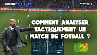 COMMENT ANALYSER TACTIQUEMENT UN MATCH DE FOOTBALL [upl. by Rowell]