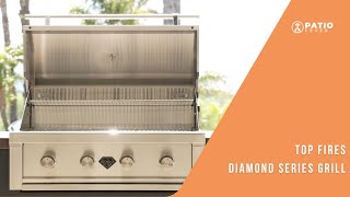 Top Fires Diamond Series Natural Gas Grill [upl. by Wassyngton]