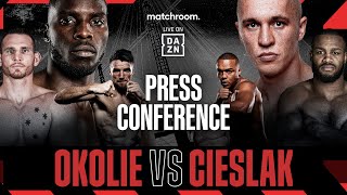 Lawrence Okolie vs Michal Cieslak Plus Undercard Press Conference [upl. by Ajile]