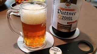 Beer Tasting ASMR Zoigl  Brauerei Püttner [upl. by Peppy84]