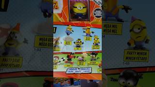 🍌 NAJNOWSZE FIGURKI Z MINIONKAMI unboxing minionki pattje moose figurki nowość recenzja [upl. by Eseyt]