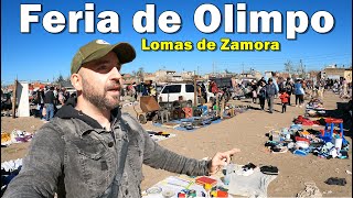 FERIA de OLIMPO 📍Lomas de Zamora  La feria barrial que no para de crecer [upl. by Auqenaj547]