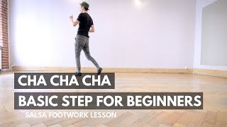 Cha cha cha  Basic Step for Beginners 1 [upl. by Domenico]