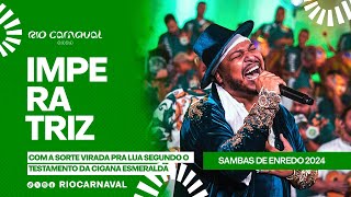 IMPERATRIZ Carnaval 2024  Sambas de Enredo  Clipe Oficial [upl. by Anitsyrk448]