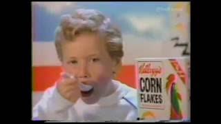 Comerciales 80s  Corn Flakes Kelloggs [upl. by Ynneb158]