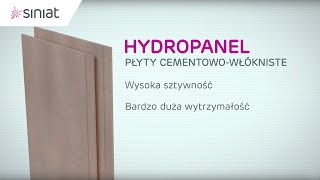 Konstrukcyjna płyta cementowowłóknista Hydropanel od Siniat [upl. by Thgiwed]