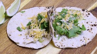 Chicken tomatillo tacos [upl. by Annaili]