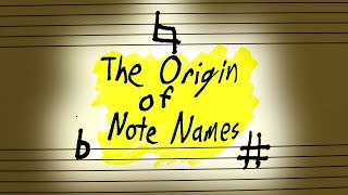 Why Do Notes Have Names [upl. by Enomis]