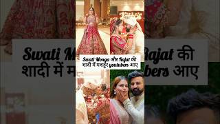 Swati Monga or Rajat ko mile mehnge tofe 😍😍😍 shorts viral trending wedding bride [upl. by Auqenwahs353]