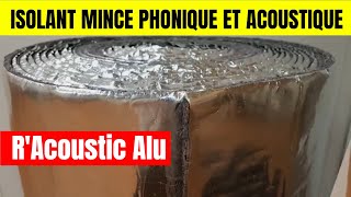 RAcoustic  isolant mince acoustique et phonique pour mur et sol [upl. by Iron545]