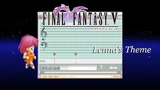 Lennas Theme  Final Fantasy V  Super Mario Paint [upl. by Ikilisav]