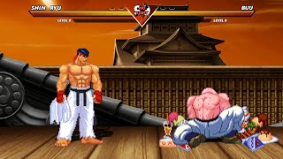 SHIN RYU vs BUU  High Level Insane Fight [upl. by Goldner454]