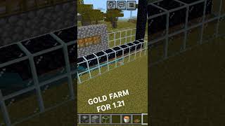 MCPEBEDROCK GOLD FARM 121 go and video is in my channle [upl. by Hsiwhem178]