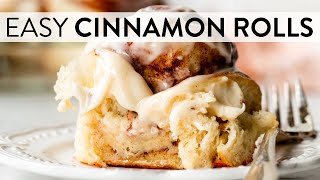 Easy Cinnamon Rolls From Scratch  Sallys Baking Recipes [upl. by Artie766]