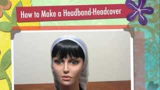 Convertible HeadbandHead Covering [upl. by Koehler]