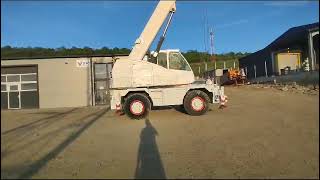 Auction A115122  Telescopic Crane  267 [upl. by Nalliuq]