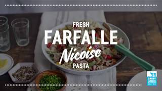 Spring Farfalle Nicoise Pasta  2018 Milk Calendar [upl. by Aihk]