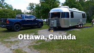 Ottawa Canada  2022 Road Trip in a Globetrotter Airstream [upl. by Hteazile]