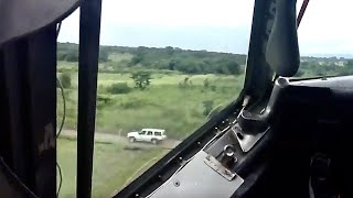 Overloaded Plane Fails To Climb After Takeoff [upl. by Mario]