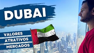 DUBAI  O que NINGUÉM te mostra  ROTEIRO COMPLETO DE 5 DIAS COM PREÇOS [upl. by Atteroc]