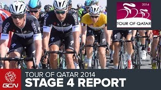 Tour Of Qatar 2014  Stage 4 Race Report [upl. by Lerual]