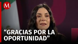 Vilchis da su última participación en La Mañanera de AMLO quotNunca estigmatice a nadiequot [upl. by Fenton]