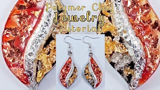 Polymer Clay Earrings Techniques Ideas and Tutorial  LoviCraft [upl. by Susejedesoj]