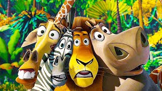 Reuniting On The Beach Scene  MADAGASCAR 2005 Movie CLIP HD [upl. by Akitnahs]