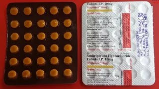 Tryptomer 10 Mg tabletBenefits and Side effectAmitriptyline 10mg tabletTryptomer tablet [upl. by Haldis]