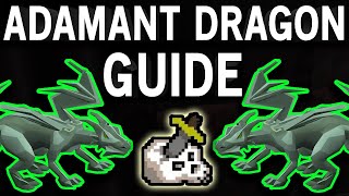 OSRS Adamant Dragon Slayer Guide  Melee Quick Guide 2018 [upl. by Lirret801]