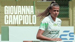 UM DIA DE TREINO COM GIOVANNA CAMPIOLO A NOVA ZAGUEIRA DAS PALESTRINAS [upl. by Nauqit]