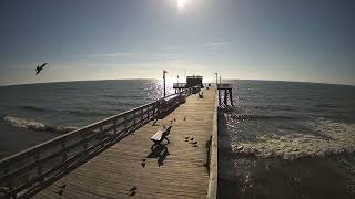 Todays 10312024 Margate Sunrise over Margate Fishing Pier [upl. by Siryt312]