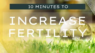 10 Minute Fertility Meditation positive fertility affirmations  Getting Pregnant Meditation [upl. by Allmon]