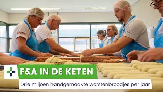 Drie miljoen handgemaakte worstenbroodjes per jaar [upl. by Annahsirhc]