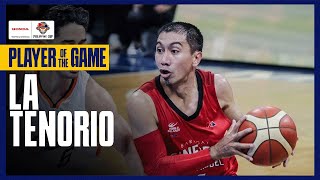 LA Tenorio SPARKS for Brgy Ginebra vs Meralco 😤  PBA SEASON 48 PHILIPPINE CUP  HIGHLIGHTS [upl. by Chong]