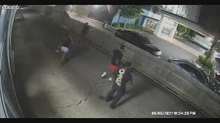 Raw Security video shows suspects in New Orleans East mass shooting [upl. by Pegg132]