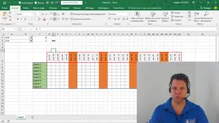 Créer un calendrier automatique dans Excel 📆 [upl. by Yllet897]