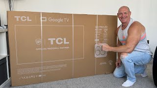 TCL C855K QDMini LED Unboxing amp Demo [upl. by Nawad]