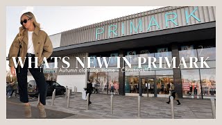 COME SHOP WITH ME AT PRIMARK  October 24 Autumn clothing  Home christmas [upl. by Ahsened]