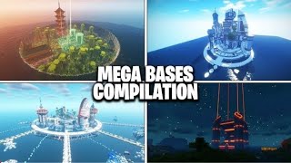 BEST MEGA BASES amp Hardcore Worlds in Minecraft BEST Mega Builds [upl. by Abehs761]