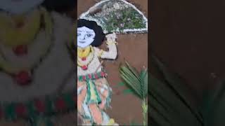 Tere mathe mukut Viraj raho bhajan viralshort youtubeshorts viralvideo shorts [upl. by Einotna472]