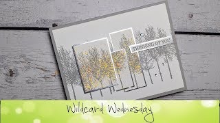 Winter Woods Card featuring Stampin Up® Products [upl. by Boak]