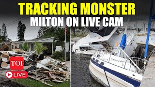 Hurricane Milton LIVE CAM I Tracking Monster Storm I Tampa Bay Area I Florida [upl. by Eenehs452]