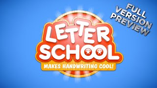 LetterSchool  Alphabet and Number Writing FULL Preview [upl. by Aleahcim]