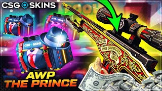 AWP THE PRİNCE KATLADIM Csgoskins Promo Code 2024 [upl. by Carper]