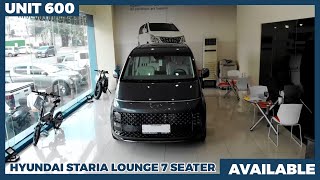 600 Hyundai Staria Lounge 7 Seater Graphite GrayGray Interior [upl. by Aisenat866]