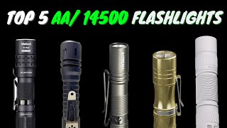 Top 5 AA14500 Flashlights of 2023 Weltool T1 vs Pokelit vs ReyLight vs TS10 vs Convoy [upl. by Nylasoj]