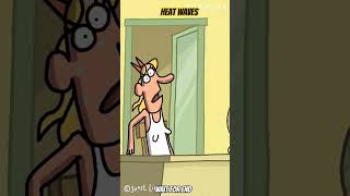 Heat waves reels greenscrean memes comedy funny yt ytshorts viralvideo video [upl. by Nedaj]