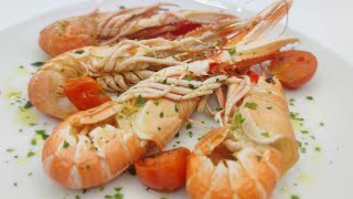 scampi in padella pronti in 5 minuti [upl. by Una]